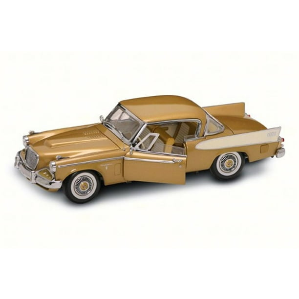 Auto World SC334-2 Slot Car Studebaker Golden Hawk 1957 1:64 NEU /& OVP